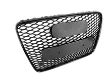 For Audi Q7 2005-2015 Front Bumper Radiator Vent Mesh Grille Grill Gloss Black