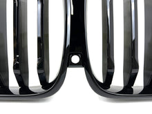 For BMW X5 G05 2024-2026 LCI Front Kidney Grill Grille Gloss Black Single Slat