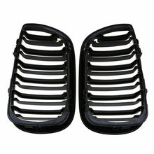 Gloss Black Front Bumper Kidney Grille For BMW 3 Series E46 4 Door 2002-2006 Facelift