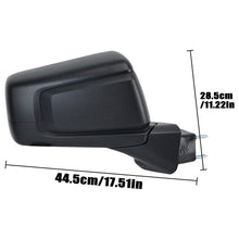 For Chevy Silverado Sierra 2019-2022 2023 Black Pair Side Mirror Power Heated