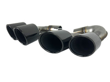 Gloss Black For BMW X5 G05 X6 G06 X7 G07 40i Rear Exhaust Tips Muffler Tailpipe