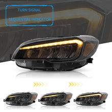 LED Reflector Headlights For 2015-2021 Subaru WRX &STI W/Startup Animation