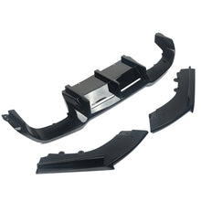 Gloss Black Rear Diffuser Splitter For BMW F87 M2 2016-2021