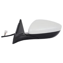 7Pin Driver Side Mirror Headted White For 2023-2025 Honda Accord Sedan EX Blind Spot w/o Turn Signal