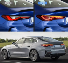 Smoked / Red LED Tail lights Rear Lamps Assembly For BMW 4Series G22 G23 G26 M4 G82 G83 2021-2024