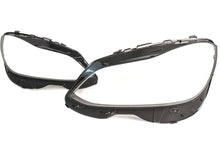 Left+Right Clear Headlight Lens Cover For 2014-2016 Mercedes W212 E250 E300 E350 E400 E63