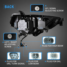 LED Headlight Assembly w/ Sequential Indicators For 2014-2021 Toyota 4Runner