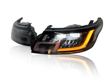 Pair LED Headlight Assembly For Land Rover Range Rover Sport 2014-2017