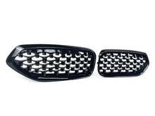 Diamond Style Gloss Black Front Grill Grille for BMW G29 Z4 2019-2023