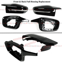 Gloss Black For 2019-2025 BMW G20 330i 330e M3 Style Side Mirror Housing Assembly Conversion