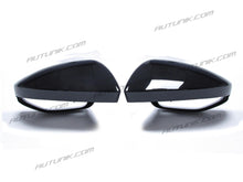 Replacement Gloss Black Mirror Covers for 2019+ Audi A6 S6 A7 S7 RS6 RS7 C8 With Lane Assist