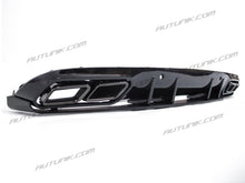 Rear Diffuser + Black Exhaust Tips for Mercedes W205 Coupe Convertible C300 C43 AMG 2015-2021 di74