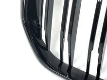 For 2024-25 BMW X5 G05 LCI Gloss Black M-Style Double Slats Front Kidney Grille