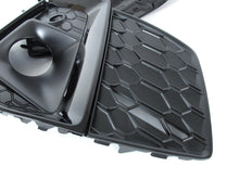 Front Fog Light Grill Cover Bezels for AUDI A5 B9 F5 S5 2020 2021 2022 2024 fg253