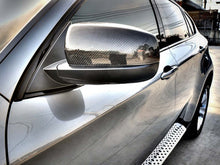Real Carbon Fiber Mirror Cover Caps For 2008-2013 BMW X5 E70 X6 E71 Replacement bm22
