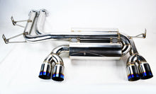 Quad 3" Titanium Burn Tips Axle Back Exhaust Mufflers for BMW M3 E46 2001-2006