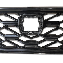 Gloss Black Front Upper Bumper Grille for For Honda CRV CR-V 2023-2024