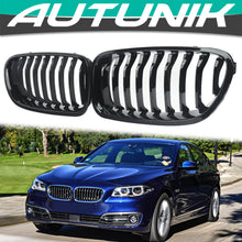 Gloss Black Front Kidney Grille For BMW F10 F11 M5 2011-2016