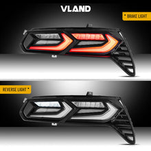 Smoked LED Tail Lights For Chevrolet Corvette C7 2014-2019 W/Sequential