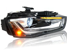 Right Passenger Side For 2013-2016 Audi A4 S4 HID/Xenon Non-AFS Projector Headlight