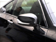 Gloss Black Mirror Cover Caps Replace for Infiniti Q50 Q60 2014-2024