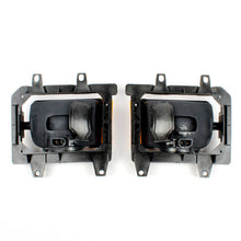Pair Front Bumper Fog Light Yellow Lens For BMW 3-Series E30 1985-1993 318i 325i