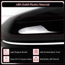 Gloss Black Side Mirror Covers Cap Replacement For 2023–2025 BMW G60 G70 G90 i5 i7 M5