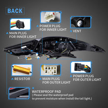LED Tail Lights for Hyundai Elantra Avante MD L GL GLS SE 2011-2016 Rear Lamps