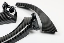 6pcs Carbon Fiber Style Interior Door Handle Pull Panel Trim For BMW E90 E91 3 Series 328i 335i 2006-2011
