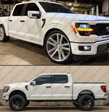 4pcs For 2021-2025 Ford F150 F-150 Bronco Gloss Black Door Handle Cover Trim Overlay Set