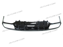 Rear Diffuser & Black Exhaust Tips for Mercedes C205 C200 C300 C43 AMG Coupe Convertible 2015-2020