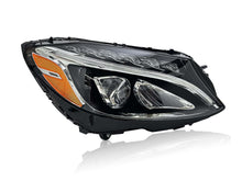 Right Passenger Side LED Headlight for Mercedes C-Class W205 C300 2015-2018 Non-AFS