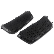 Left+Right Honeycomb Front Fog Light Grille Bezels For Audi Q5 Non-Sline 2018 2019 2020