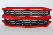 Red Color Front Bumper Grille Upper Grill For 2016-2018 Chevrolet Silverado 1500
