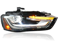 Right Passenger Side For 2013-2016 Audi A4 S4 HID/Xenon Non-AFS Projector Headlight