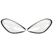 Left + Right Headlight Lens Cover Shells for Porsche Boxster Cayman 981 2014 2015 2016