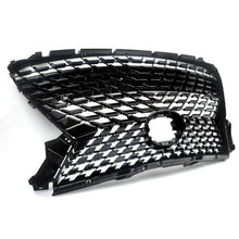 Front Upper Grille Mesh Chrome Black For 2016-2019 Lexus RX350 RX450H Base Sport