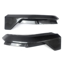 Carbon Look Rear Bumper Corner Splitter Extension for BMW G80 M3 2021-2024