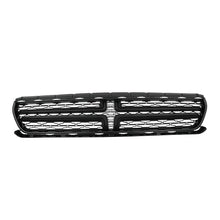 4PC Front Bumper Center Grille + Fog Light Bracket For 2015-2023 Dodge Charger SE SXT R/T