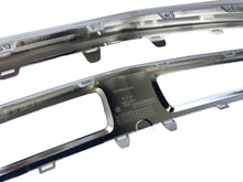 Chrome Front Bumper Face Bar Molding Trim for Mercedes Benz GLS450 2017 2018 2019