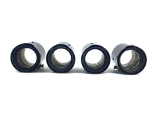 2.75" In 3.5" Out Carbon Fiber Blue Exhaust Tips 4PCS Set For Audi S4 S5 S6 S7, BMW 3/4 Series, Ford Mustang GT, Genesis G70, Kia Stinger