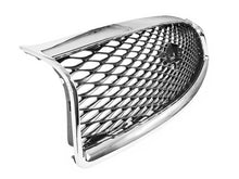Chrome Front Bumper Upper Grill For Infiniti Q50 2014-2017