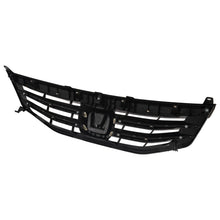 For 2011 2012 Honda Accord Gloss Black Front Bumper Upper Grille Mesh Grill