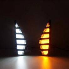 3-Color LED DRL Fog Lights Turn Signals For Honda Civic 2025+ – White / Amber / Blue