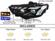Full LED Projector Headlights Upgrade HID to LED Non-AFS for Audi A3 S3 2017-2020