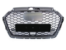 Carbon Fiber Look Front Grill for AUDI A3 8V S3 2017-2020 w/ ACC fg218