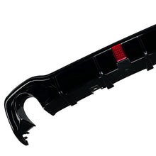 Gloss Black Rear Diffuser w/ LED Light for VW Golf 8 Mk8 R-line GTI 2022-2024