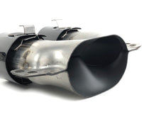 Gloss Black C43 Style Dual Round Exhaust Tips for Mercedes C43 AMG & C300 Sedan W206 2022-2025