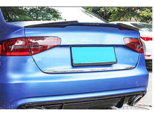 Real Carbon Fiber Highkick Spoiler Wing For AUDI A4 B8 Sedan 2009-2012
