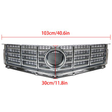 Chrome Front Bumper Upper Grille For 2013-2016 Cadillac SRX